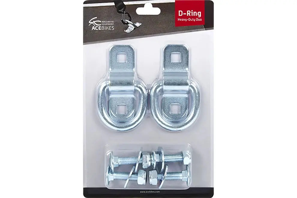 Ace Bikes TIE DOWN - D Ring Fixing Hook (4 PACK) 