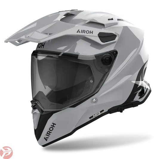 Airoh Commander 2 Cement Grey Gloss Helmet 