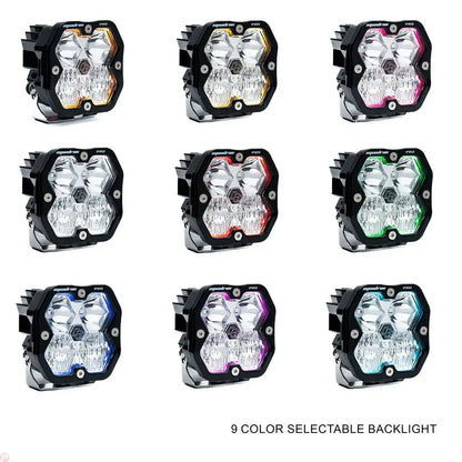 Baja Designs Aux LED - SQUADRON 2.0 SPORT (WITH HARNESS) 