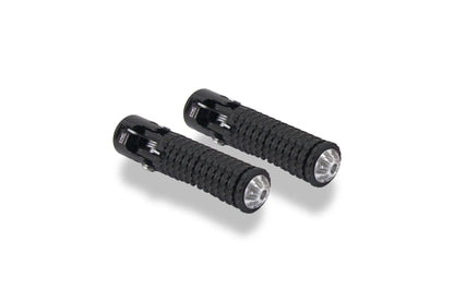 CNC Racing Footpegs Folding Universal - Comfort (Black) 