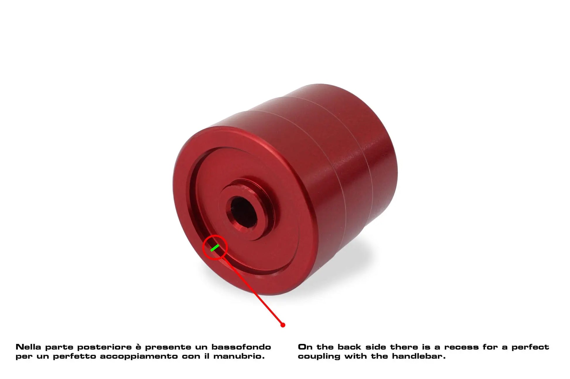 CNC Racing Handlebar Ends BI-COLOR 