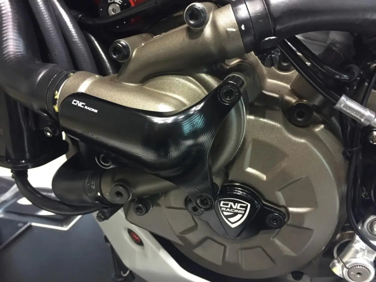 CNC Racing Water pump guard For Ducati (Black) 