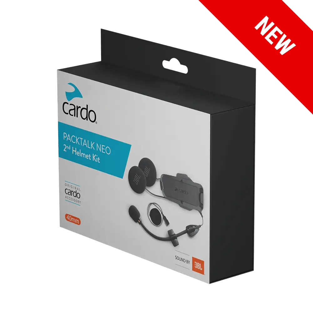 Cardo Packtalk Neo - 2nd Helmet Kit JBL 