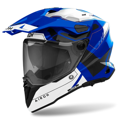 Airoh Commander 2 Reveal Blue Gloss Helmet Airoh