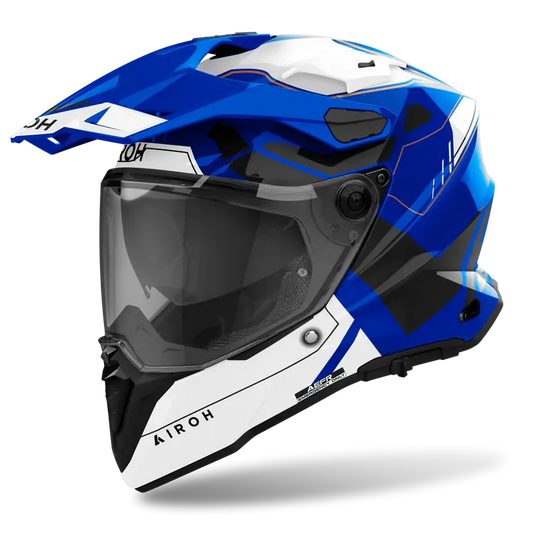 Airoh Commander 2 Reveal Blue Gloss Helmet Airoh