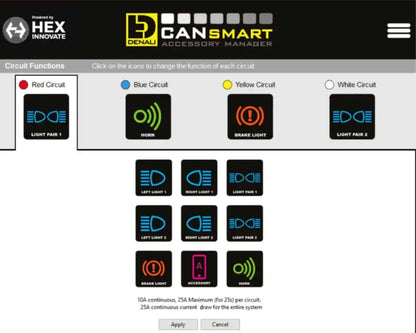 DENALI CANsmart Controller for Ducati DesertX / Multistrada V4 – Gen II 