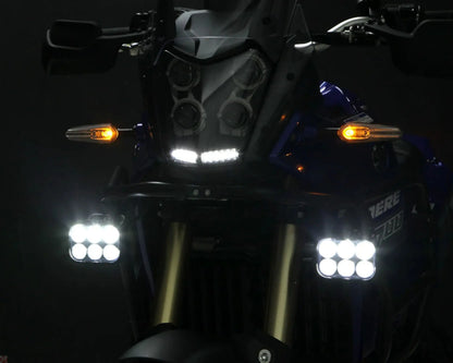 DENALI DL6 Auxiliary LED Lights – White – Lights Only – Set of 2 