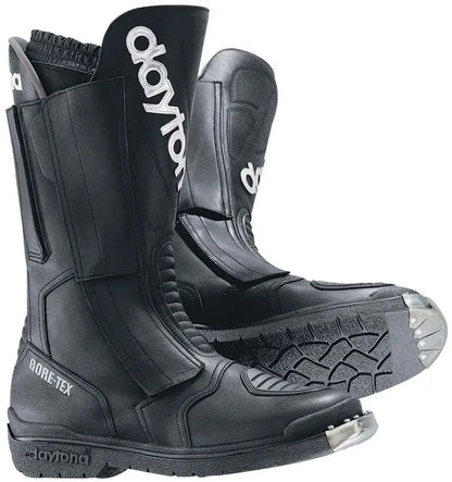Daytona Trans Open GTX Motorcycle Shoes (Black) 