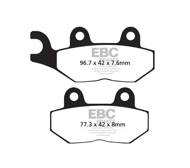 EBC Brake Pad - FA214HH ( Rear ) 