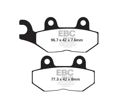 EBC Brake Pad - FA214HH ( Rear ) 