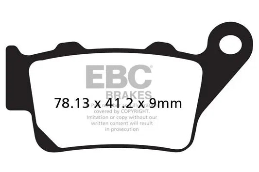 EBC Brake pad - FA208R Fully Sintered - (Front) 