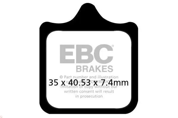 EBC Extreme Pro (Per Rotor) Brake Pads ( EPFA322/4HH) 