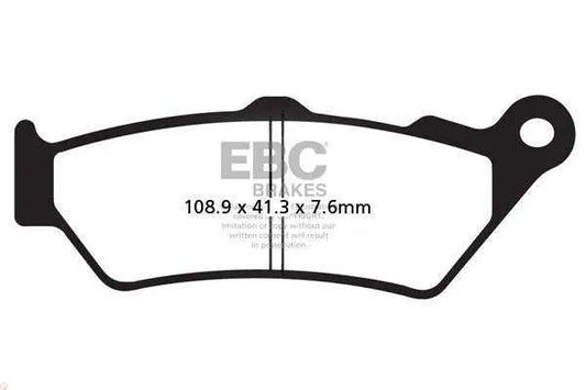 EBC Fully Sintered brake Pad- FA215/2HH (Front) 