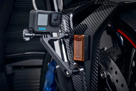 Evotech Performance Action / Safety Camera Front Mudguard Mount - BMW S 1000 RR (2023-2024) - Pathpavers