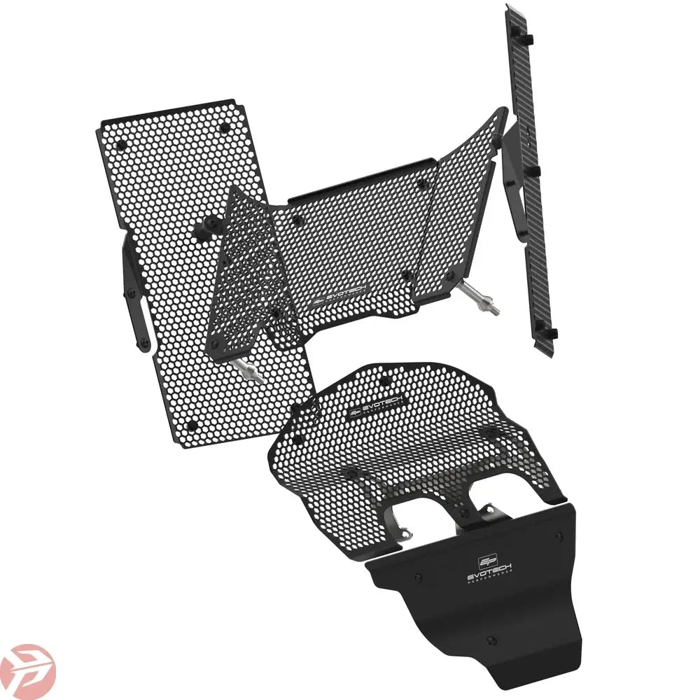 Evotech Performance Radiator Cylinder Head Guard Complete Set - Ducati Multistrada V4 S (2025+) 