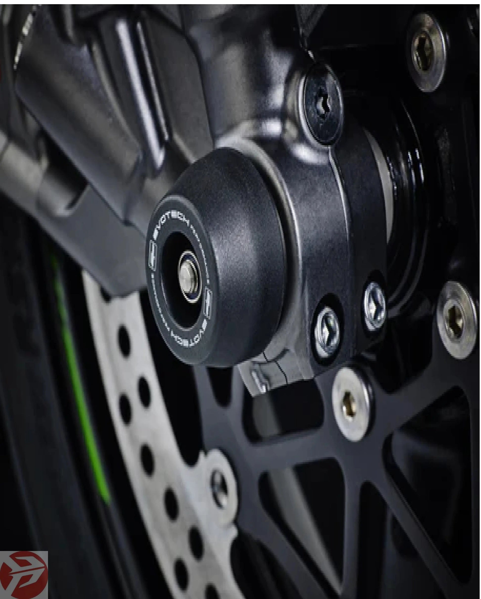 Evotech Rear Spindle Bobbins - Triumph Tiger 1200 Rally Pro (2022+) Evotech
