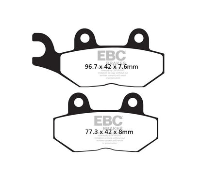 EBC Brake Pad - FA214HH ( Rear ) EBC