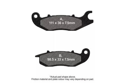 EBC Brake Pad - FA375HH (Front) EBC