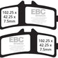 EBC Brake Pad - EPFA447HH Extreme Pro EBC