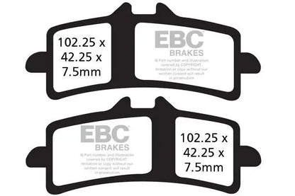 EBC Brake Pad - EPFA447HH Extreme Pro EBC
