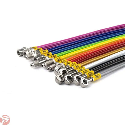 HEL Performance Kawasaki ZX-10R Ninja ABS 2016-2024 Flexible ABS Replacement Brake Lines HEL Stainless Steel Braided 