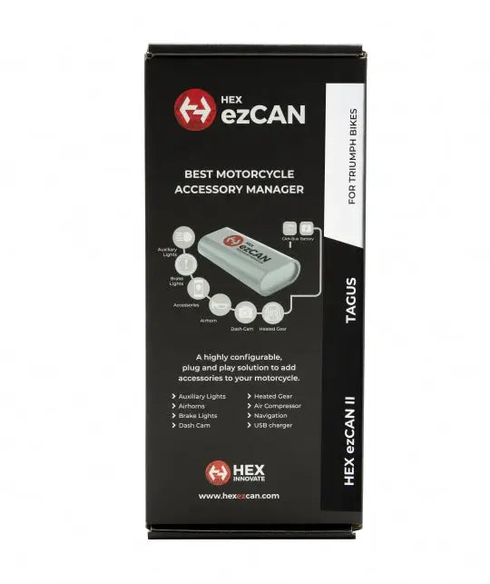 HEX ezCAN Accessory Manager For Triumph Tiger 900 / 1200 
