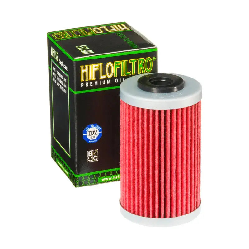 HI FLO Black Premium Oil Filter HF155 STD hiflo
