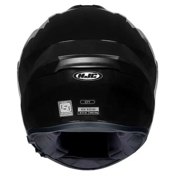 HJC C71 (C7X) Solid Metal Black Helmet 
