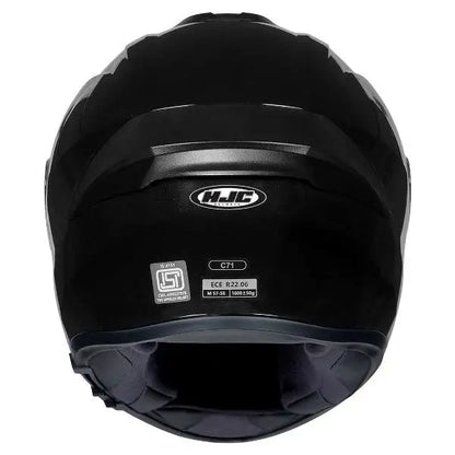 HJC C71 (C7X) Solid Metal Black Helmet 
