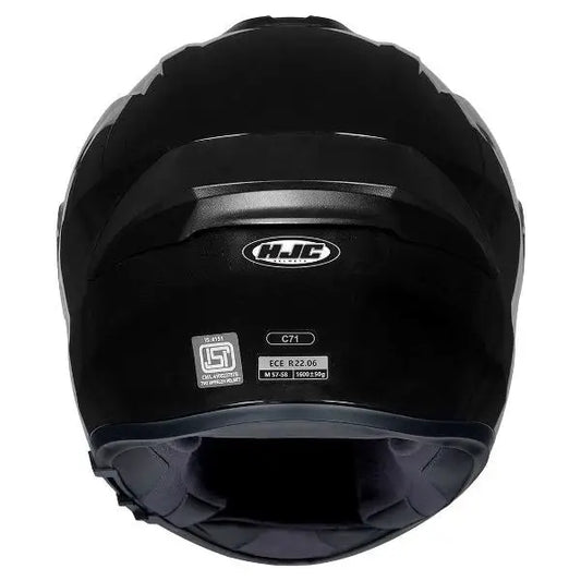 HJC C71 (C7X) Solid Metal Black Helmet 