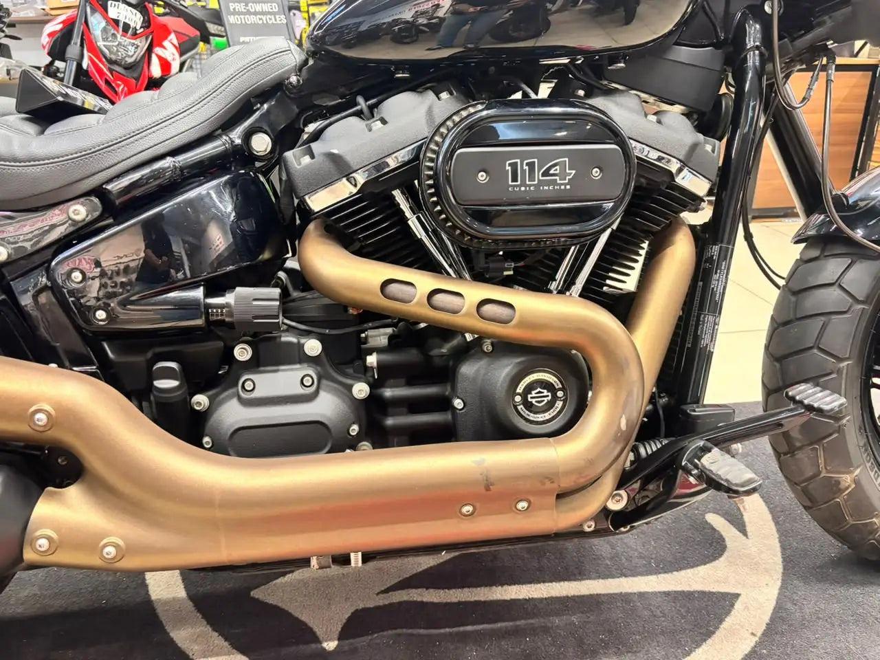 Harley Davidson FAT BOB 114 (2022- DL REGISTERED) FOR SALE