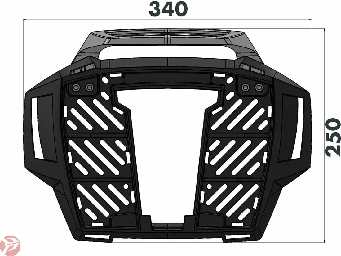 Hepco Becker Topcase Alurack Carrier for BMW R 1300GS (2023 Onwards) 