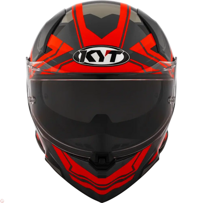 KYT R2R PRO OCTANE RED HELMET 