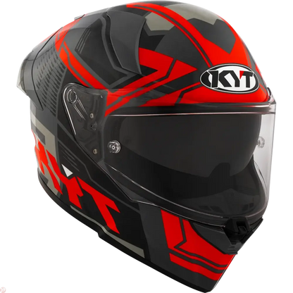 KYT R2R PRO OCTANE RED HELMET 