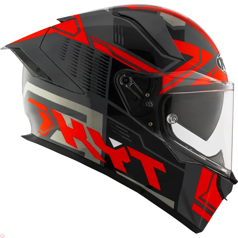 KYT R2R PRO OCTANE RED HELMET 