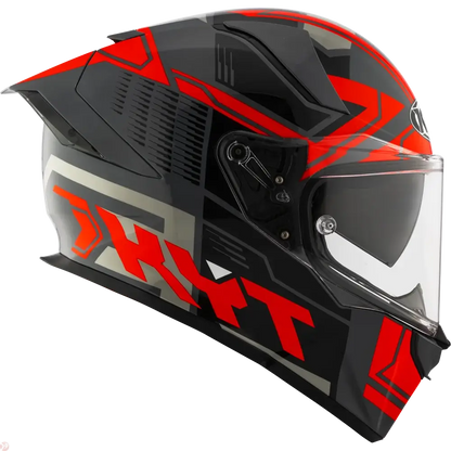 KYT R2R PRO OCTANE RED HELMET 