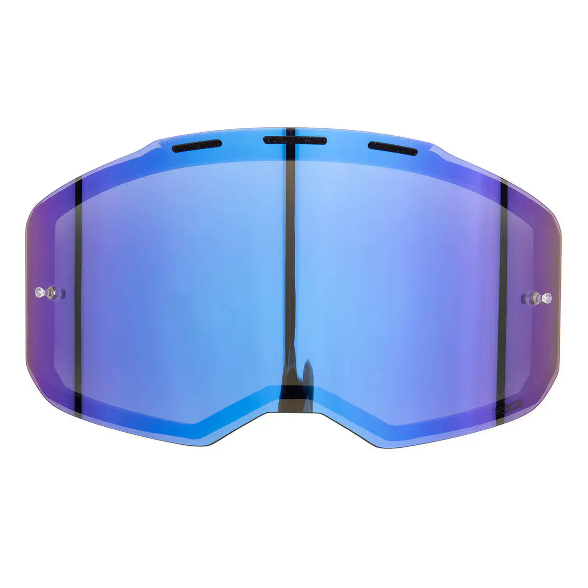 Klim Edge Off-Road Goggle Replacement Lens (Smoke Blue Mirror) 