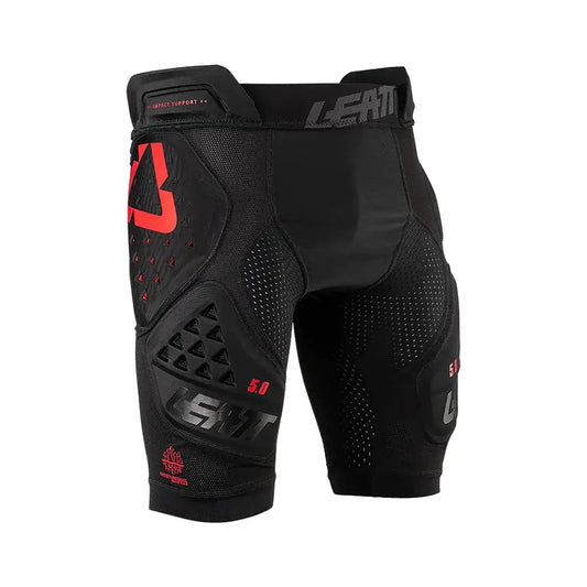 Leatt Impact Shorts 3DF 5.0 (Black/Red) 