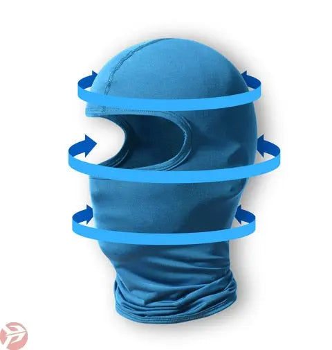 Moto Garuda Sage Balaclava For Summer- Orbital Blue Moto Garuda
