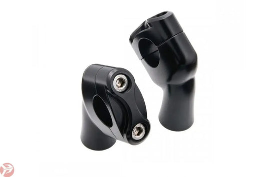 Motone Triumph Ergonomics - Riser "Pull and Back" (30 mm) Black Motone
