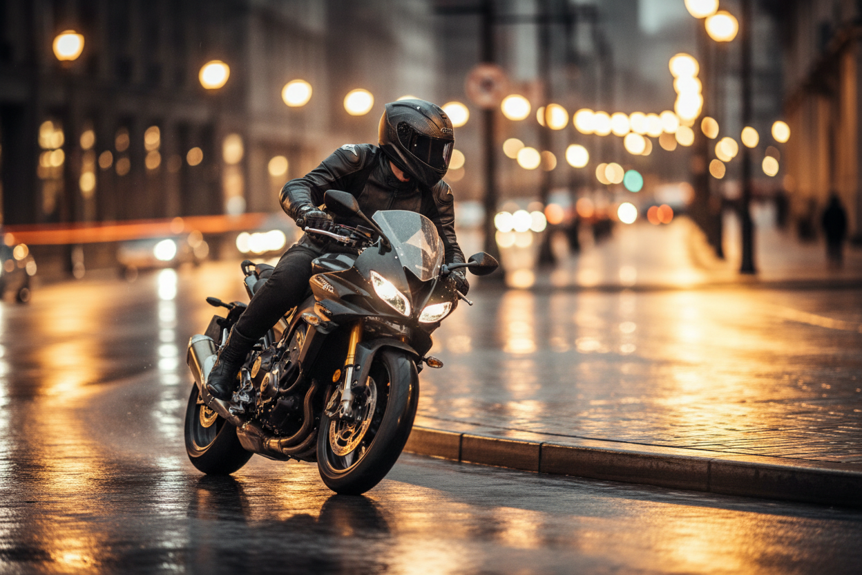 motorcycle riding gear, riding helmet