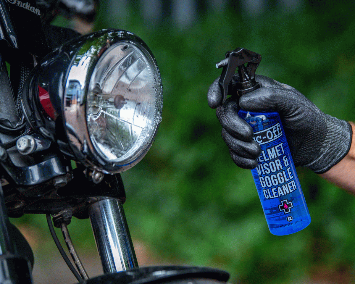 Muc-Off Helmet, Visor & Goggle Cleaner – 250ml Muc-Off