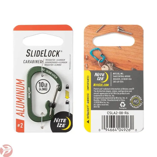 Nite Ize Carabiner with Slidelock- Aluminium Nite Ize