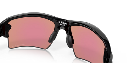 Oakley Flak 2.0 XL Prizm Golf Lenses, Polished Black Frame 