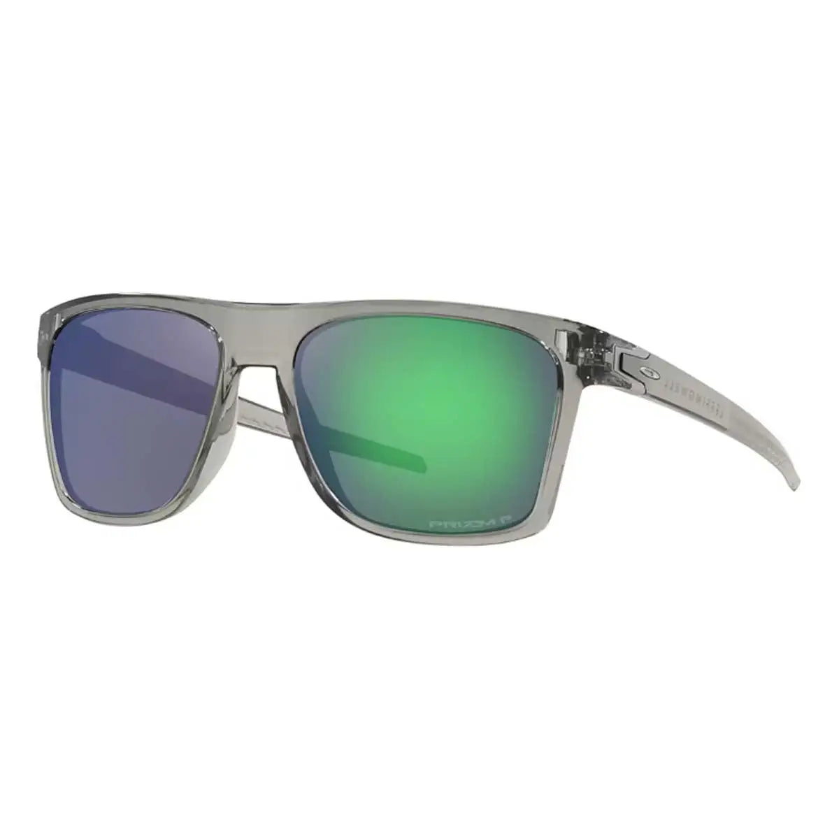 Oakley Leffingwell Prizm Jade Polarized Lenses, Grey Ink Frame 