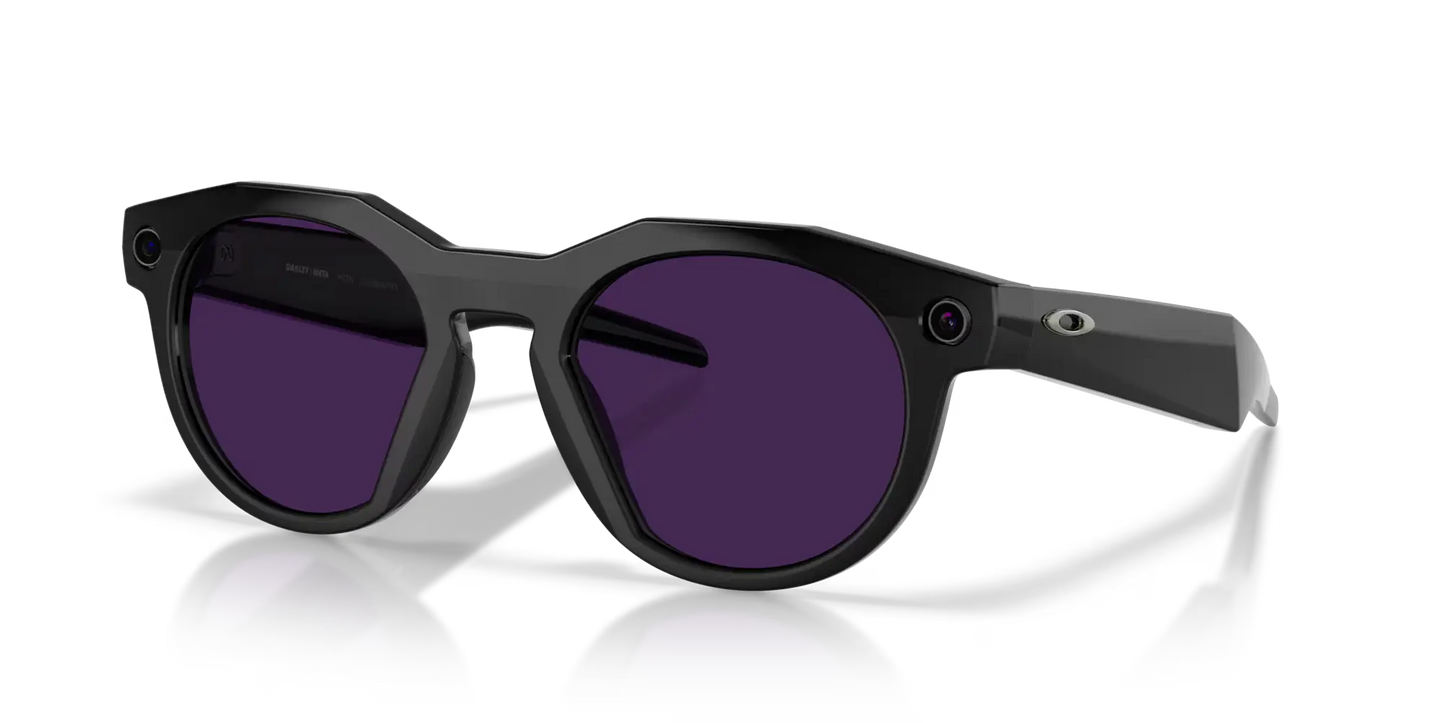 Oakley Meta HSTN Amethyst / Transitions® Lenses, Black Frame 