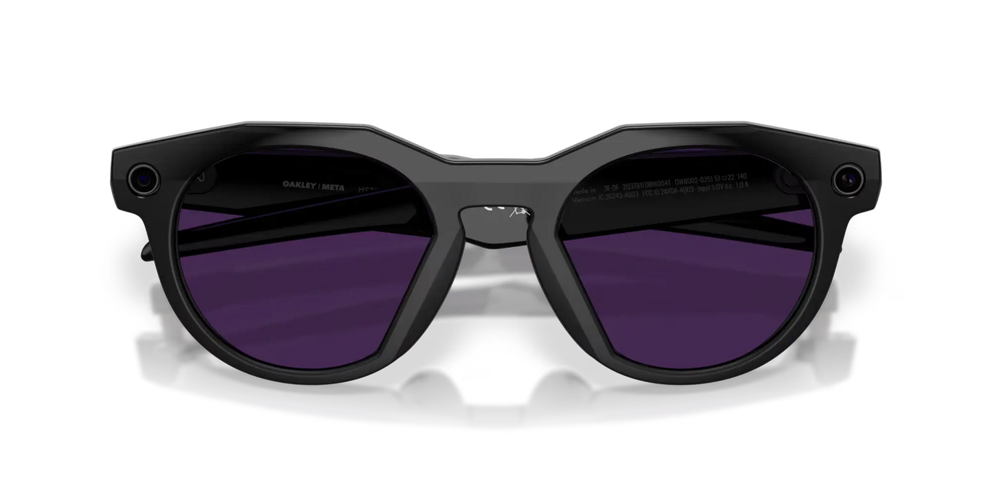 Oakley Meta HSTN Amethyst / Transitions® Lenses, Black Frame 