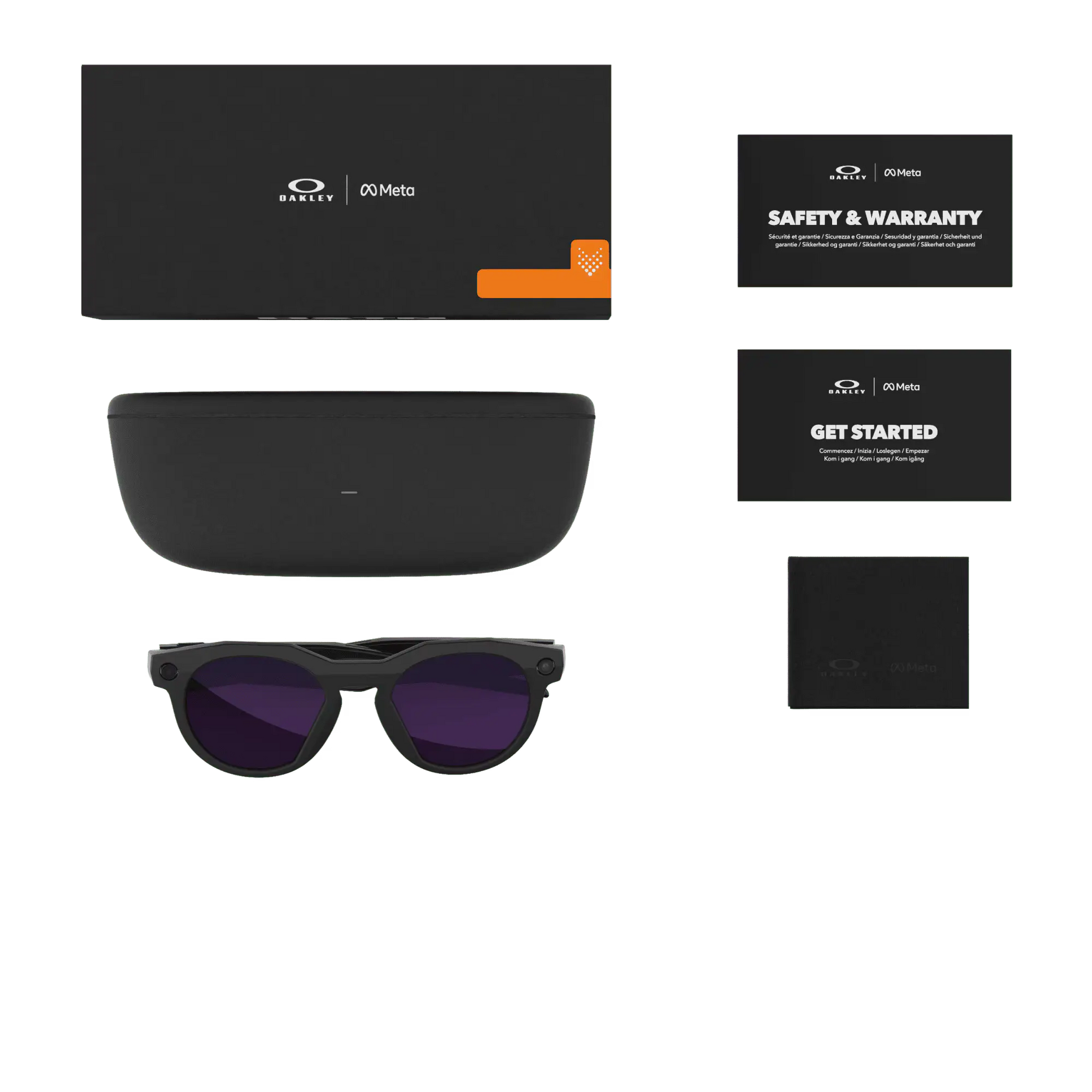 Oakley Meta HSTN Amethyst / Transitions® Lenses, Black Frame 