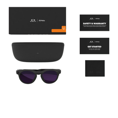 Oakley Meta HSTN Amethyst / Transitions® Lenses, Black Frame 