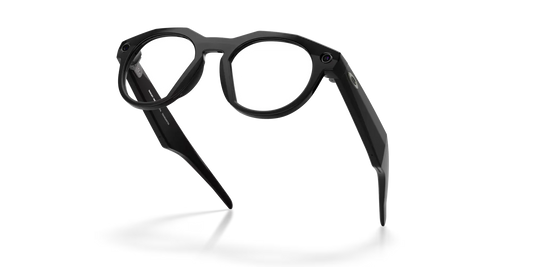 Oakley Meta HSTN Clear Lenses, Black Frame 